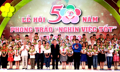 Phong trào “Nghìn việc tốt” trở thành nét đẹp hàng ngày, ở mọi lúc, mọi nơi